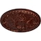 Ekena Millwork Tristan Ceiling Medallion (Fits Canopies up to 6 1/4"), 32 3/8"OD x 3 1/2"P, Antique Copper CM32TNACS - alternate 4